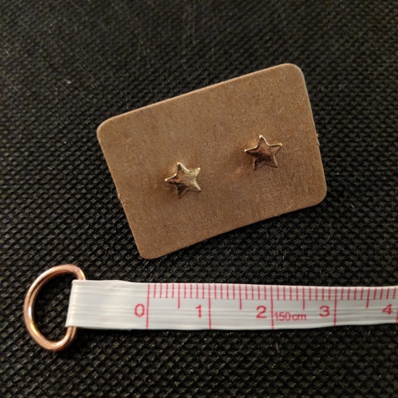 Golden Sensitive Solutions Star Stud Earrings - Picture 2 of 2